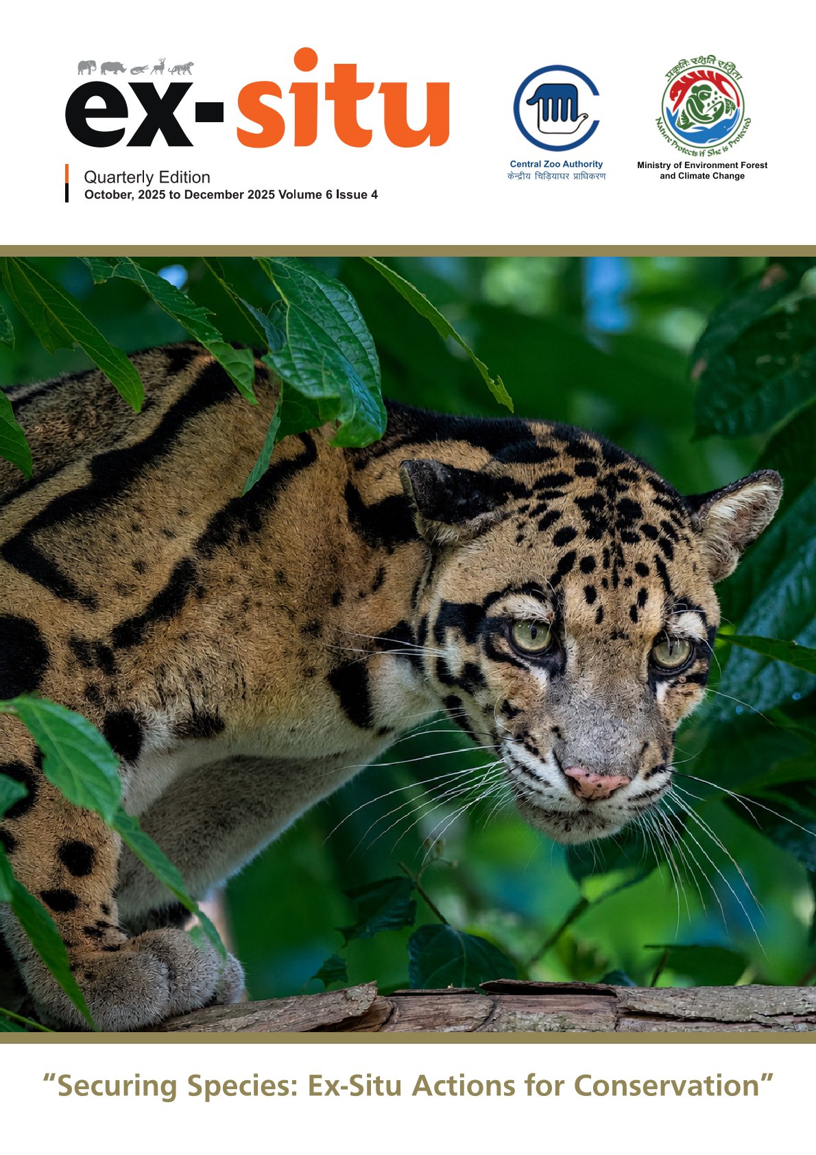 Ex-situ Updates Vol 6 Issue 4 - CZA Quarterly Newsletter